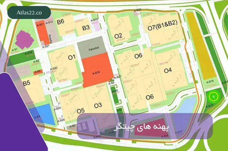 پهنه‌های اطراف دریاچه چیتگر