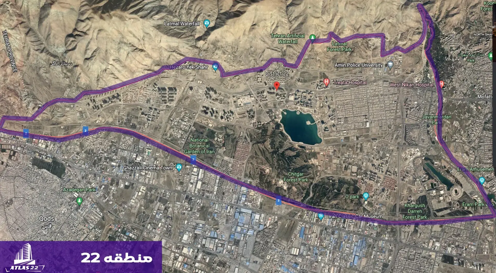 پیش خرید آپارتمان در منطقه 22 تهران با بهترین قیمت به صورت اقساطی | خرید اپارتمان و برج در منطقه 22 تهران
